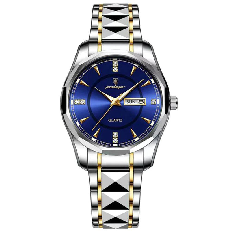 2021 New Fashion Men'S Watches Stainless Steel Top Brand Luxury Waterproof Men Quartz Wristwatches Relogio Masculino