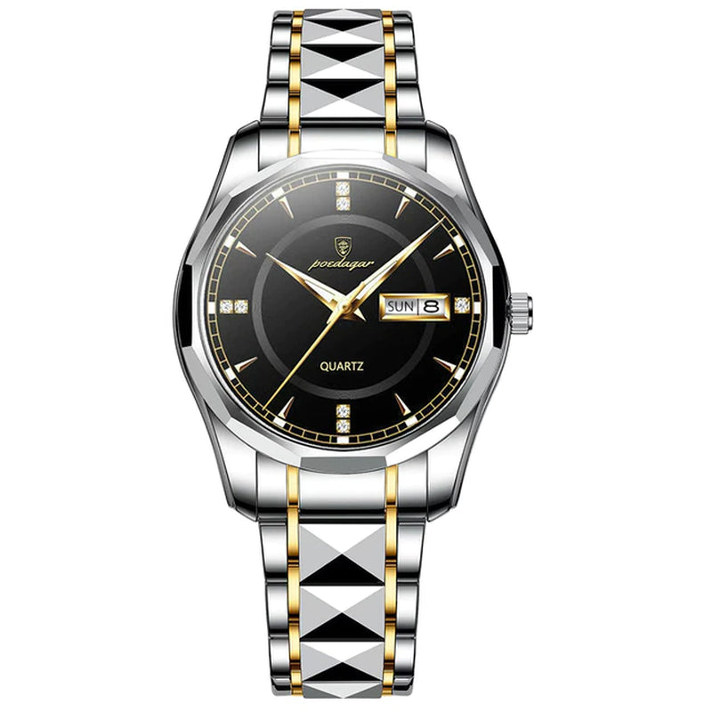 2021 New Fashion Men'S Watches Stainless Steel Top Brand Luxury Waterproof Men Quartz Wristwatches Relogio Masculino